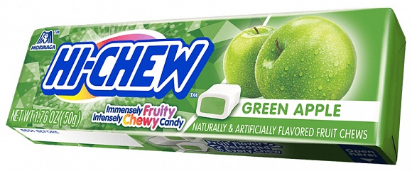 Hi-Chew Green Apple (12 x 15 x 50g)