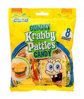 Spongebob Squarepants Gummy Krabby Patties Candy (12 x 72g)