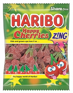 Haribo Happy Cherries Z!ng (140g)