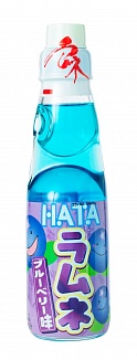 Hatakosen Ramune Soda Blueberry (200ml)