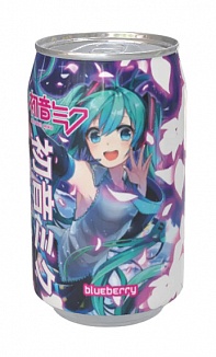 Kawaji x Hatsune Miku Soda Blueberry (12 x 330ml)