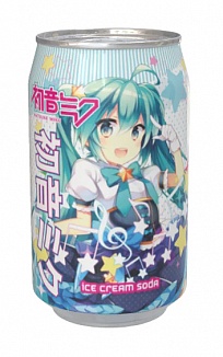 Kawaji x Hatsune Miku Soda Ice Cream (12 x 330ml)