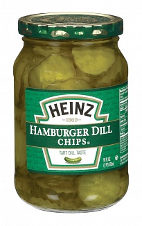 Heinz Hamburger Dill Chips (12 x 454g)