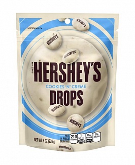 Hershey's Drops Cookie 'n' Creme (8 x 215g)