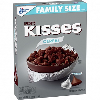 Hershey's Kisses Cereal Family Size (12 x 561g)