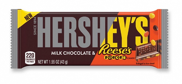 Hershey's Milk Chocolate & Reese's Pieces (36 x 43g)