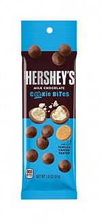 Hershey's Milk Chocolate Cookie Bites (10 x 51g)