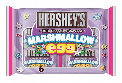 Hershey's Milk Chocolate Covered Marshmallow Eggs (6ct)