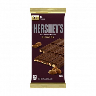 Hershey's Milk Chocolate with Almonds XL (12 x 120g)