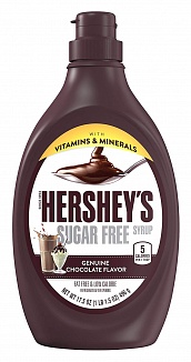 Hershey's Sugar-Free Chocolate Syrup (6 x 496g)