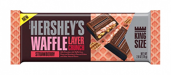 Hershey's Waffle Layer Crunch Strawberry King Size (12 x 18 x 79g)