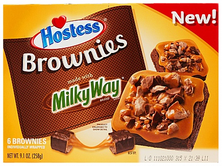 Hostess Brownies with Milky Way (Box of 6)