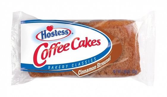 Hostess Coffee Cakes Cinnamon Streusel (8 x 82g)