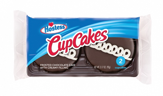 Hostess CupCakes Chocolate 2 Pack (6 x 6 x 90g)