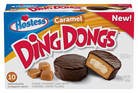 Hostess Ding Dongs Caramel 10 Pack (360g)