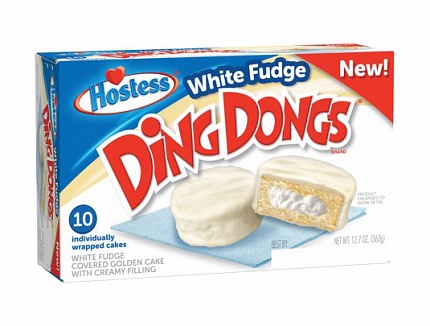 Hostess Ding Dongs White Fudge 10ct (360g)