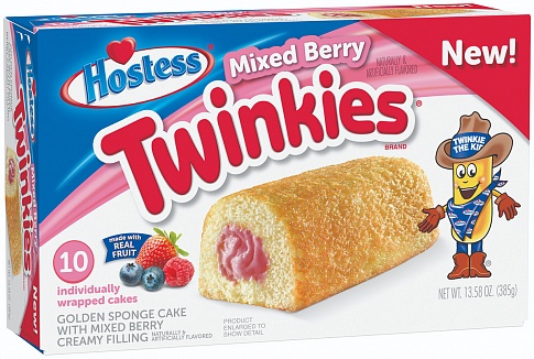 Hostess Mixed Berry Twinkies 10 Pack (6 x 385g)