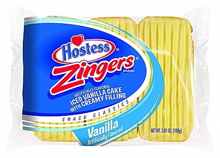 Hostess Zingers Vanilla (6 x 108g)