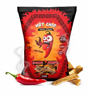 Hot Chip Chilli Strips Smoked Scorpio (20 x 80g)