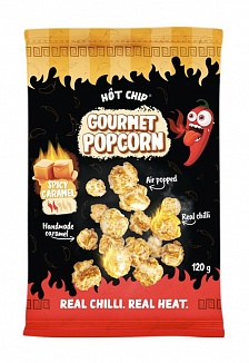 Hot Chip Gourmet Popcorn Spicy Caramel (17 x 120g)