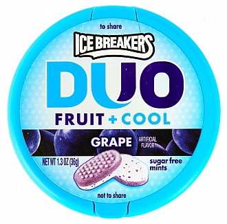 Ice Breakers Duo Grape (Box of 8)