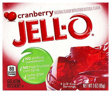 Jell-O Cranberry