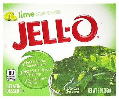 Jell-O Lime (Box of 24)