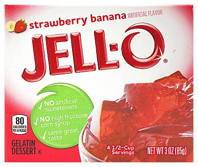 Jell-O Strawberry Banana (Box of 24)