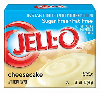 Jell-O Instant Pudding & Pie Filling Sugar & Fat Free Cheesecake (24 x 28g)