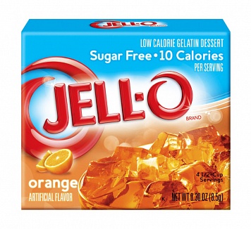 Jell-O Sugar Free Orange (24 x 9g)