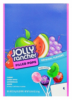 Jolly Rancher Filled Pops (8 x 100 x 16g)