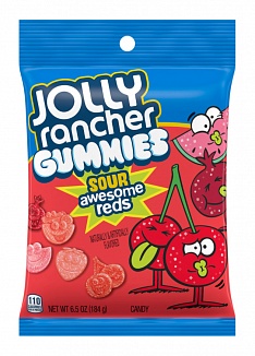 Jolly Rancher Gummies Sour Awesome Reds (12 x 184g)