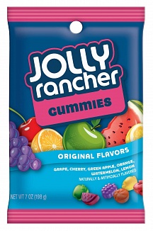 Jolly Rancher Gummies (198g) (Box of 12)