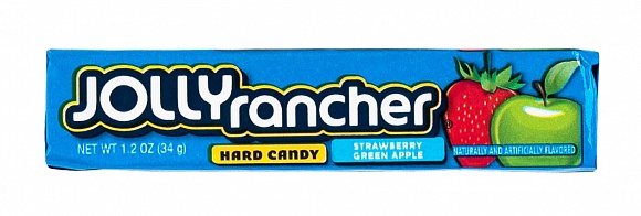 Jolly Rancher Strawberry & Green Apple Stick Packs (Box of 12)