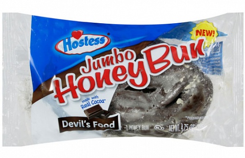 Jumbo Honey Bun Devil's Food (6 x 135g)
