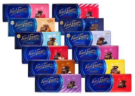 Karl Fazer Milk Chocolate Collection (2.4kg)