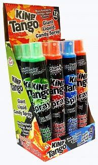 King Tango Assorted Giant Candy Sprays (9 x 12 x 80ml)