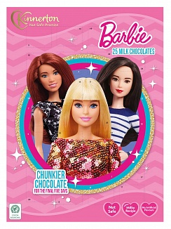 Kinnertn Barbie Advent Calendar Ps (90g)