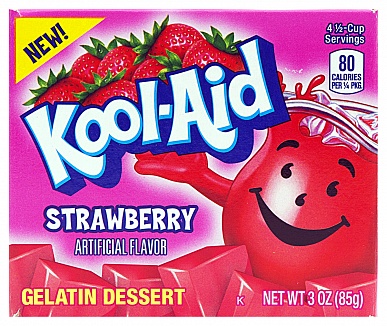 Kool-Aid Strawberry Jelly
