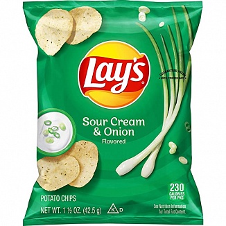 Lay's Sour Cream & Onion (32 x 43g)