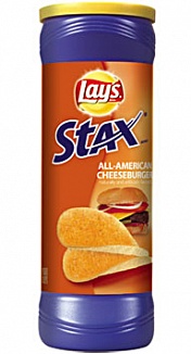 Lay's Stax All-American Cheeseburger (11 x 156g)