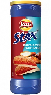Lay's Stax Buffalo Wings with Ranch (11 x 156g)