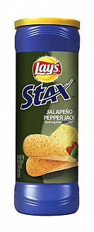 Lay's Stax Jalapeño Pepper Jack (11 x 156g)