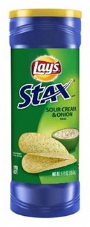 Lay's Stax Sour Cream & Onion (11 x 156g)