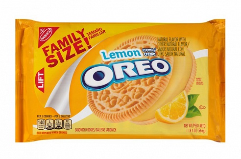 Lemon Creme Oreos Family Size (12 x 566g)