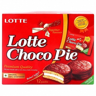 Lotte Wrapped Choco Pie (12 x 28g)