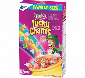 Lucky Charms Fruity Family Size (601g)