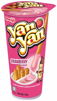 Meiji Yan Yan Strawberry (8 x 10 x 50g)