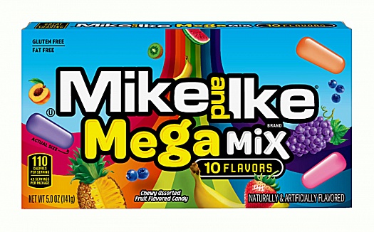 Mike and Ike Mega Mix Theatre Box (12 x 141g)