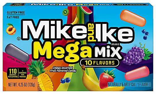 Mike and Ike Mega Mix (12 x 120g)